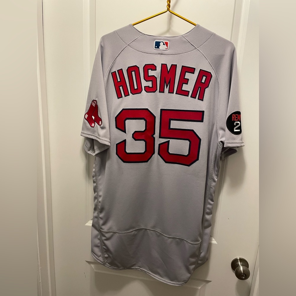 2022 NIKE MLB Eric HOSMER Boston Red Sox game worn team issued used jersey